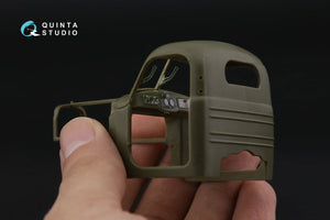 Intérieur imprimé en 3D et coloré sur papier décalcomanie pour la famille ZiL-157 de Quinta Studio QD35086 (Trumpeter) à l&amp;#39;échelle 1/35 – image 7