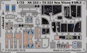 Eduard SS551 Sea Vixen FAW.2 CYBER HOBBY 1/72