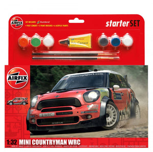 Airfix 55304 MINI Countryman WRC Starter Set 1/32