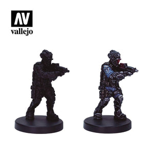 Vallejo 72308 Cyberpunk RED Lawmen Paint Set 8x17ml – Bild 3