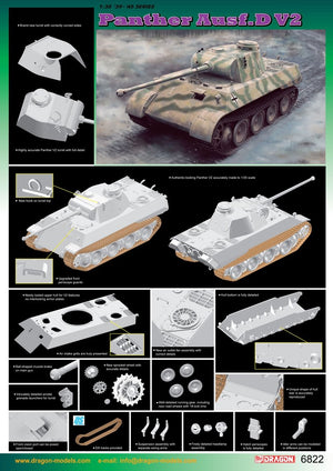 Dragon 6822 Panther Ausf. D V2 – imagen 2