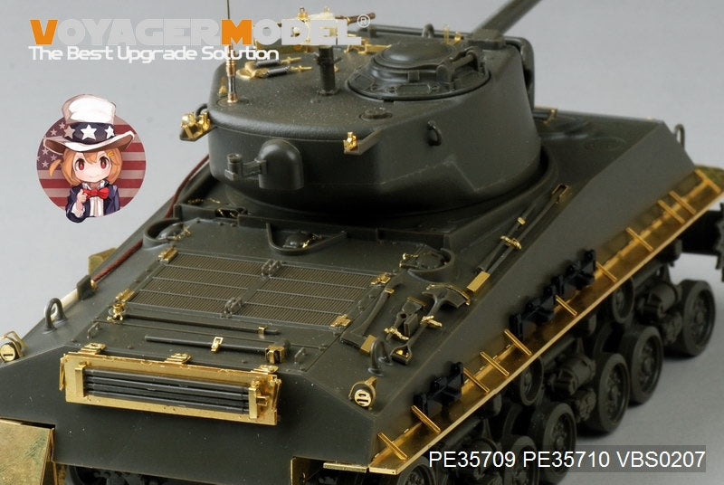 Voyager Model PE35709 WWII US M4A3E8 Sherman&amp;quot;Easy Eight&amp;quot;Basic For TAMIYA 25175 1/35 – zdjęcie 6