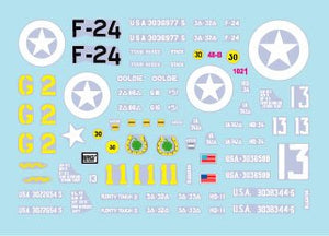 Star Decals 48-B1021 US M4A1 Sherman. D-Day and France in 1944. 1/48 – imagen 2