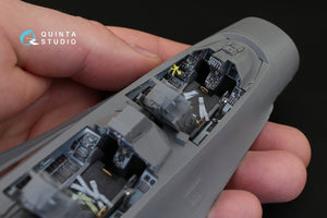 Quinta Studio QD32023 F-16D 3D-Printed &amp;amp; colored Interior on decal paper (for Academy kit) 1/32 – image 9