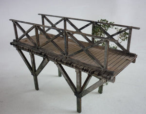 RT-Diorama 35518 Wooden bridge (small) 1/35 – Bild 5