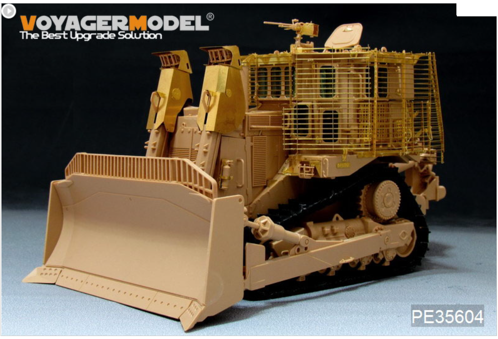 Voyager Model PE35604 Modern IDF D9R Armored BullDozer w/slat armour FOR MENG SS-002 1/35 – Bild 2