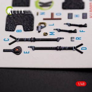 KELIK K48002 F-111 A/E Aardvark intérieur décalcomanies 3D pour kit HobbyBoss 1/48 – image 6