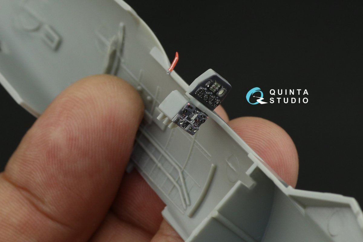 Quinta Studio QD48185 Me 262B-1a/U1 3D-Printed &amp;amp; coloured Interior on decal paper (for Dragon ) 1/48 – Bild 12