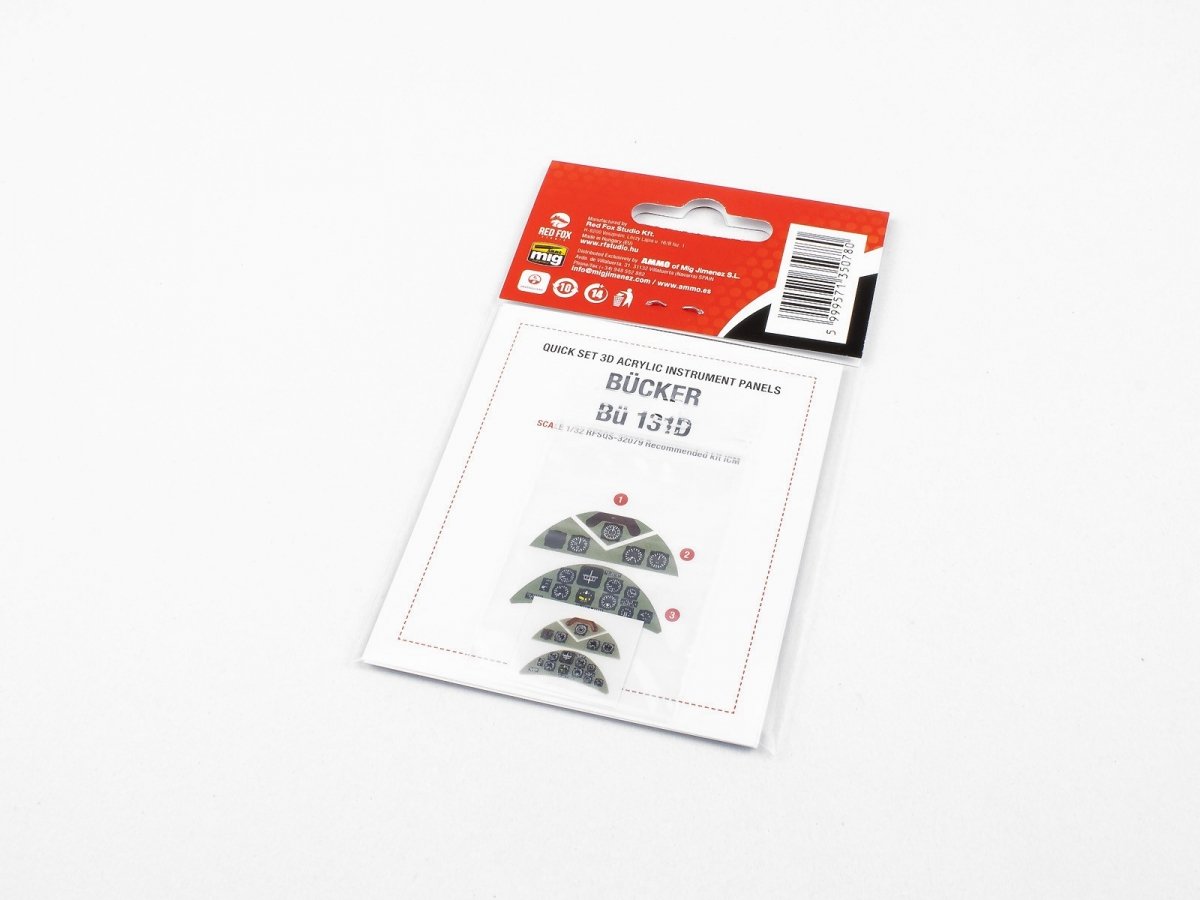 Red Fox Studio QS-32079 Bucker Bü 131D ICM 1/32 – image 2