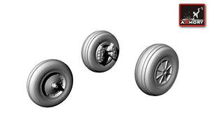 Armory Models AW48301 T-28 Trojan wheels 1/48 – Bild 2