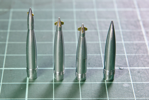 AFV Club AG35056 Aluminum PGK Series 155mm Artillery Shell 1/35 – immagine 2