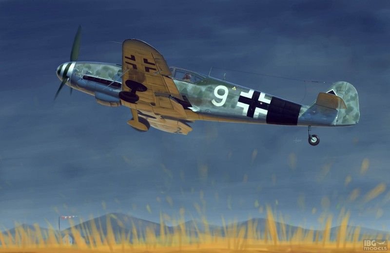 Trumpeter 02298 Messerschmitt Bf 109G-10 1/32