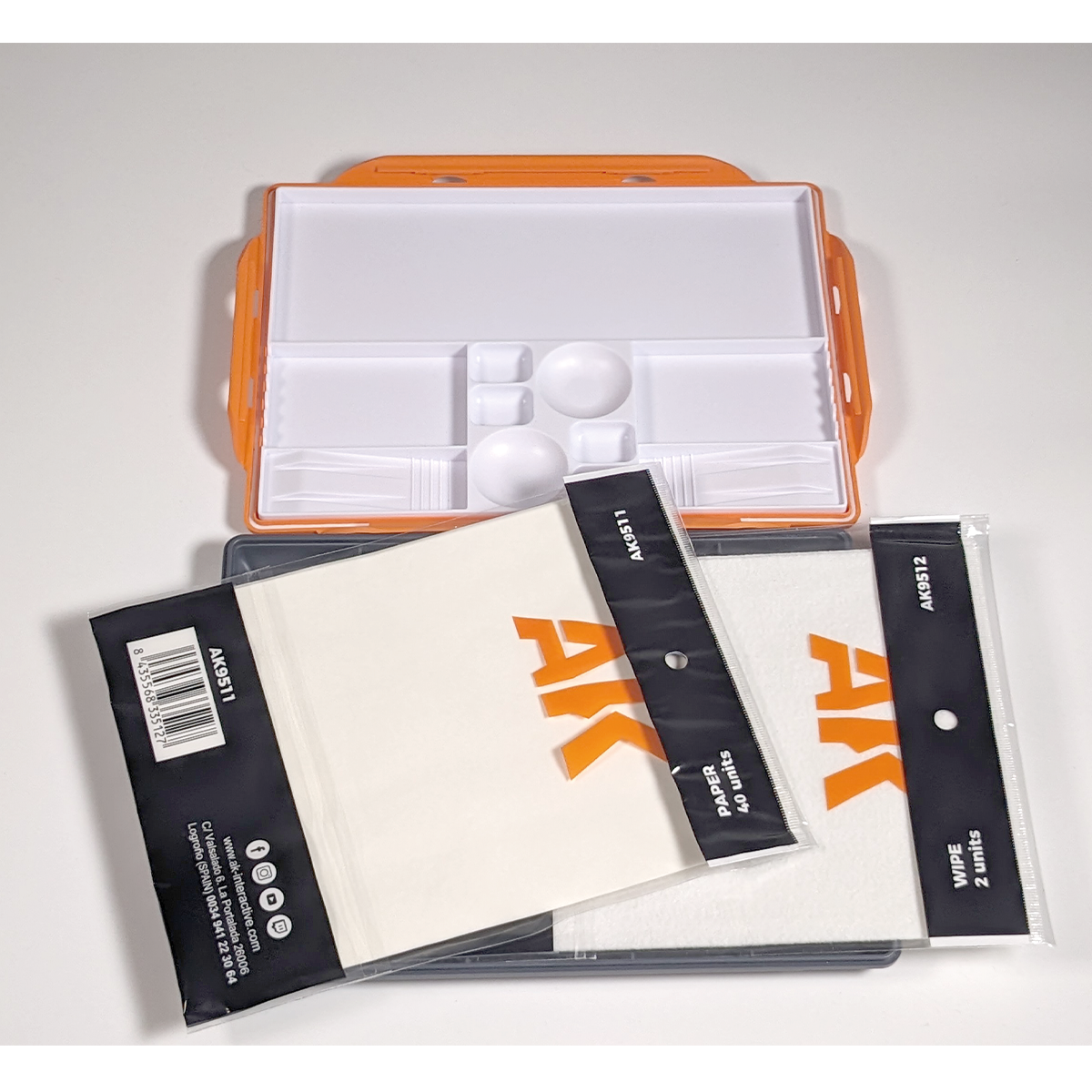 AK Interactive AK9510 AK WET PALETTE - Mokra paleta – immagine 11