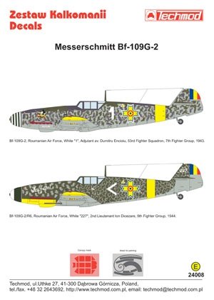 Techmod 24008 - Messerschmitt Bf 109G-2 (1/24)  – image 2