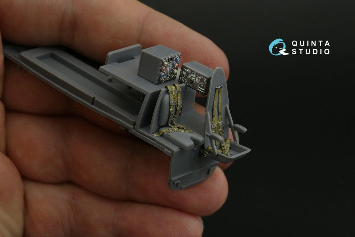 Quinta Studio QD48355 DH Mosquito B Mk.IV/PR Mk.IV 3D-Printed &amp;amp; coloured Interior on decal paper (Tamiya) 1/48 – imagen 12