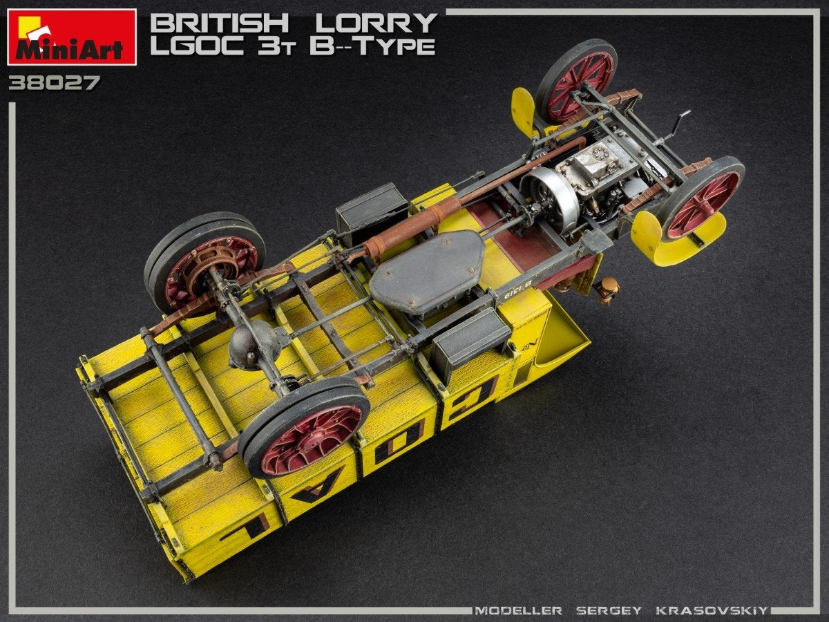 MiniArt 38027 BRITISH LORRY 3T LGOC B-TYPE 1/35 – image 7