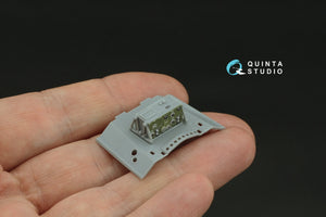 Quinta Studio QD32240 Mitsubishi J2M3 Raiden 3D-Printed &amp;amp; coloured Interior on decal paper (Zoukei Mura) 1/32 – imagen 8