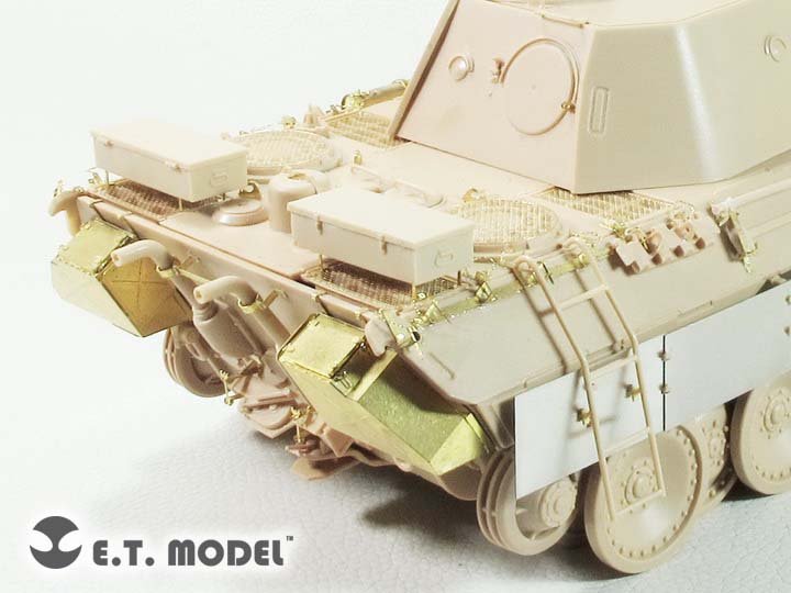 Maquette ET E35-274 Panther D allemand de la Seconde Guerre mondiale (production moyenne/tardive) (pour maquette Meng) 1/35  – image 6