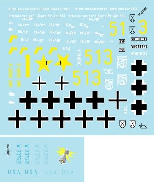 Star Decals 35-C1188 German Sherman 1/35 – image 3