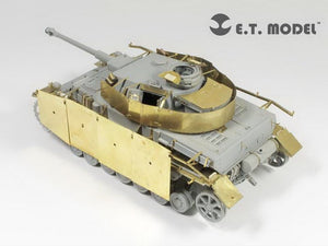 ET Model E35-086 WWII German Pz.Kpfw.IV Ausf.G Apr-May 1943 Production Schurzen (For DRAGON Smart Kit) (1/35) – image 3