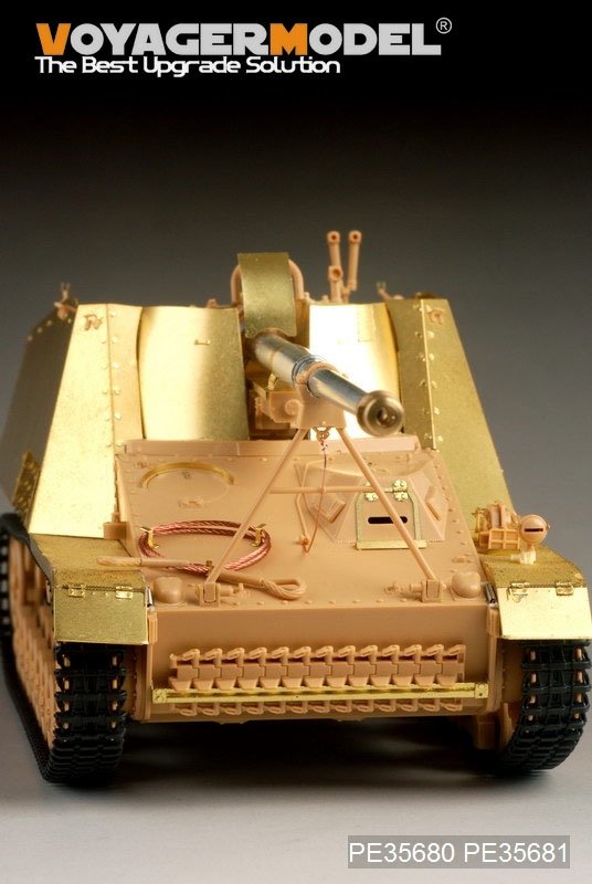 Voyager Model PE35680 WWII German Sd.Kfz. 164 Nashorn B ver include Gun barrel (For TAMIYA 35335) 1/35 – immagine 5