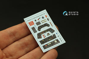 Quinta Studio QD35101 FW 190A-6 3D-Printed &amp;amp; coloured Interior on decal paper (Border Model) 1/35 – immagine 4