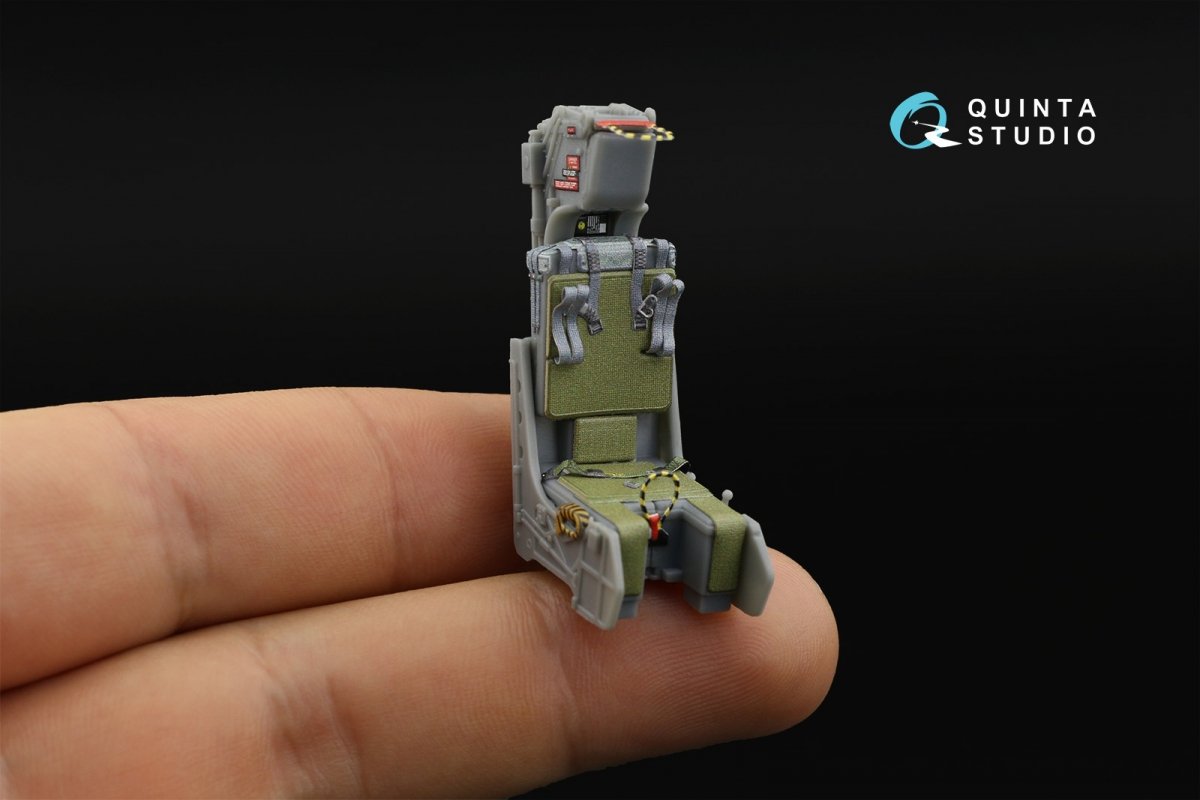 Intérieur imprimé en 3D et coloré sur papier décalcomanie Quinta Studio QD32106 A-6E Intruder (Trumpeter) 1/32 – image 10