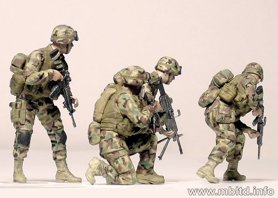 Master Box 3575 Iraq kit 1 (US Troops) 1/35 – immagine 10
