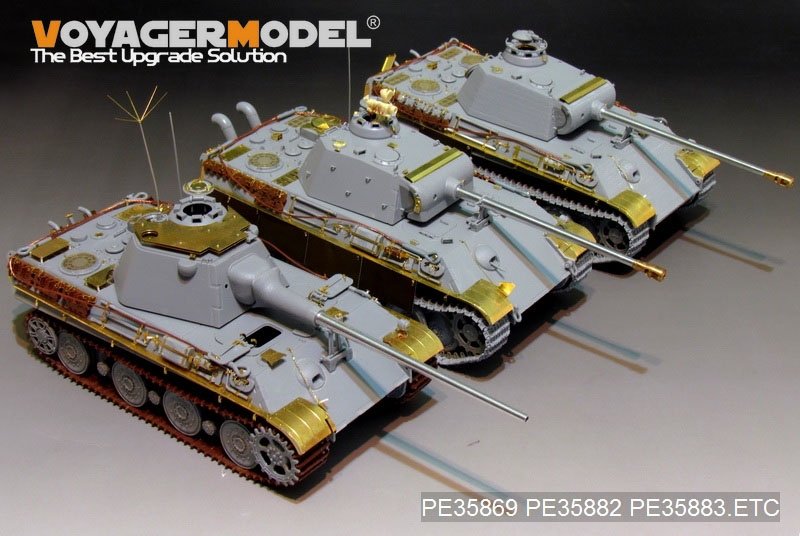 Voyager Model PE35883 WWII German Panther G Later ver.Basic for DRAGON 1/35 – Bild 12