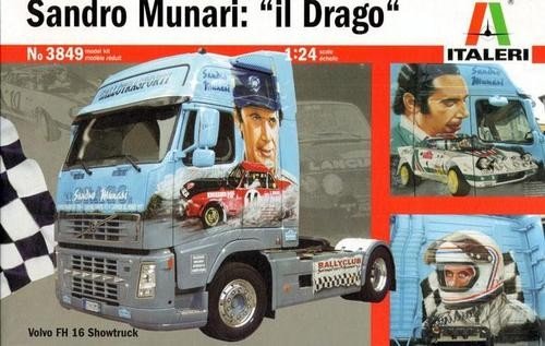 Italeri 3849 Volvo FH 16 Sandro Munari il Drago 1/24