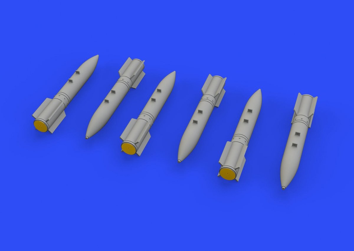 Eduard 648496 PB-250 bombs 1/48 – immagine 3