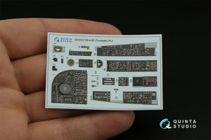 Intérieur imprimé en 3D et coloré sur papier décalcomanie Quinta Studio QD32106 A-6E Intruder (Trumpeter) 1/32 – image 3