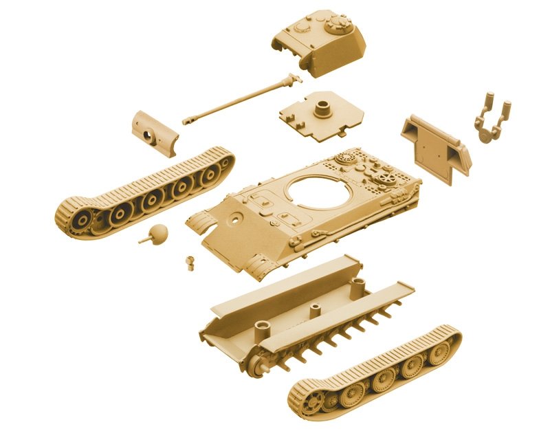 Italeri 7504 PZ. KPFW. V PANTHER AUSF.G 1/72 – Bild 2