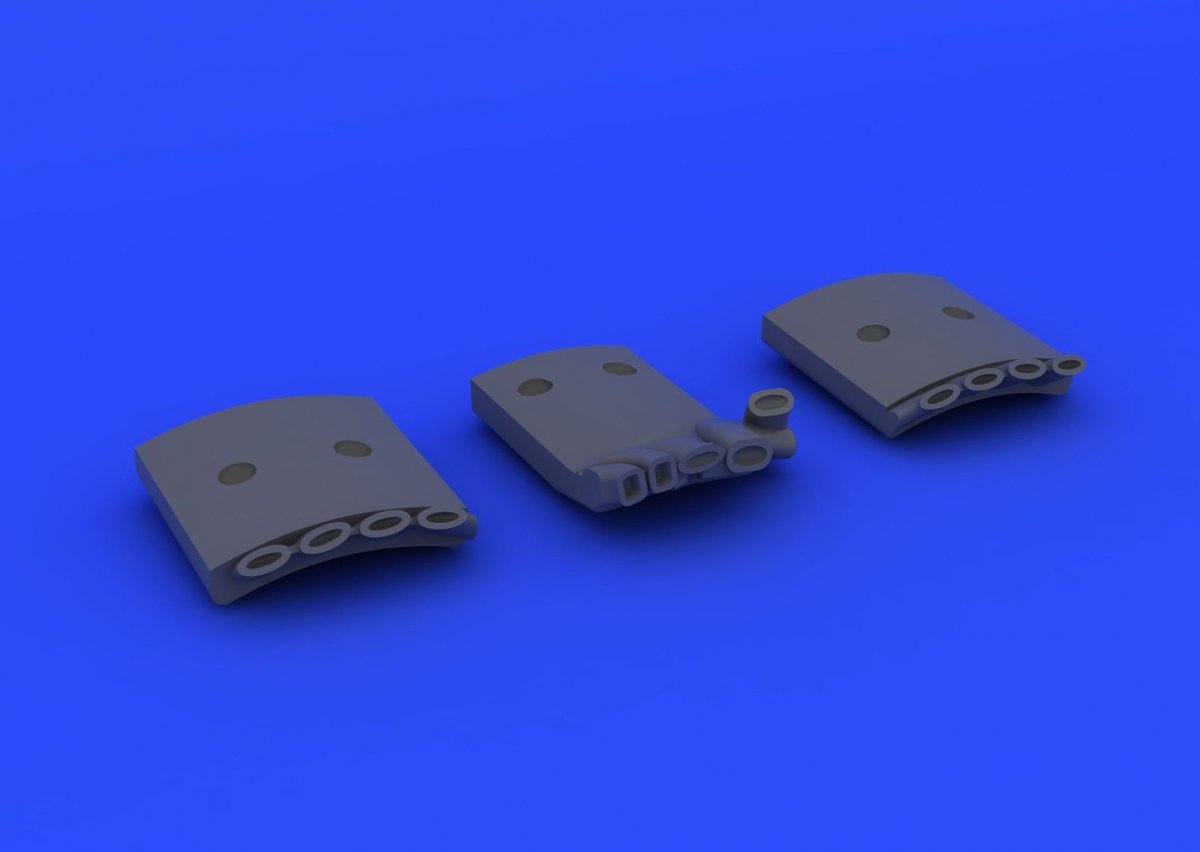 Eduard 672085 Fw 190A exhaust stacks 1/72 (EDUARD) – immagine 6