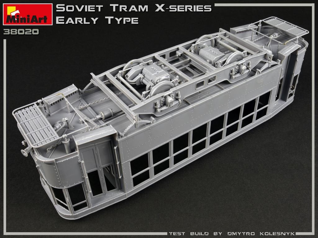 MiniArt 38020 SOVIET TRAM X-SERIES. EARLY TYPE 1/35 – immagine 2