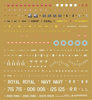 HobbyDecal AL48011V1 Sea Harrier FA.2 1/48 – Bild 4