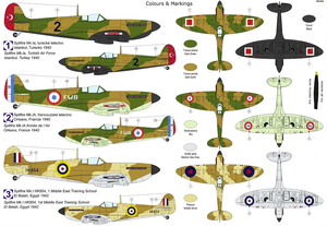 Kovozavody Prostejov KPM0277 Spitfire Mk.Ia &amp;quot;Exportation &amp;amp; Egypte&amp;quot; 1/72 – image 2