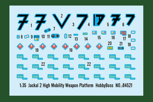 Hobby Boss 84521 Jackal 2 High Mobility Weapon Platform 1/35 – immagine 3
