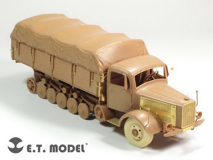 ET Modèle E35-135 WWII German Heavy Halftrack L 4500 R MAULTIER (Pour ZVEZDA 3603) (1/35) – image 2