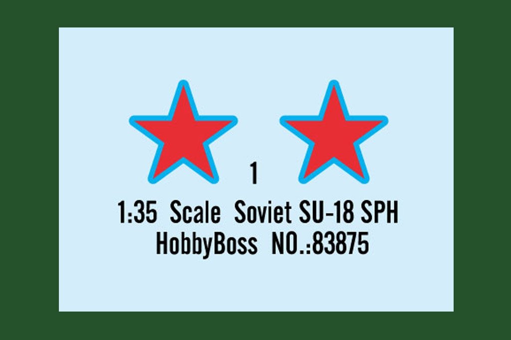 Hobby Boss 83875 Soviet SU-18 SPH 1/35 – imagen 2