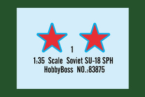 Hobby Boss 83875 Soviet SU-18 SPH 1/35 – imagen 2