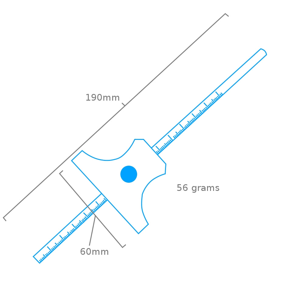 Modelcraft PGA6601-A Depth Gauge &amp;amp; Angle Finder (150mm) – Bild 2