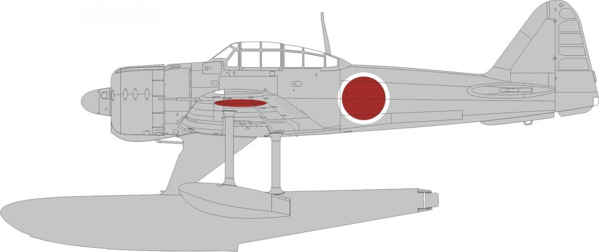 Eduard EX969 A6M2-N Insigne national Rufe Eduard 1/48