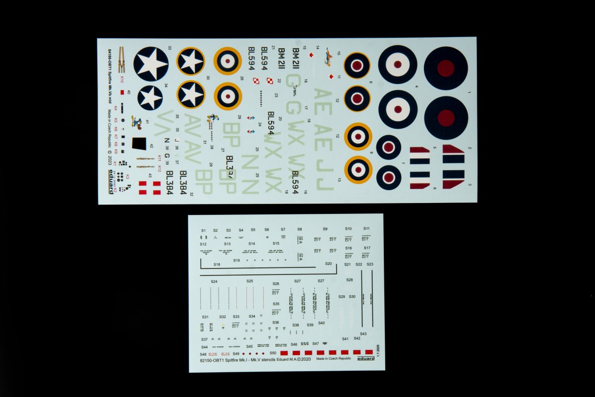 Eduard 84186 Spitfire Mk. Vb mid 1/48 – immagine 4