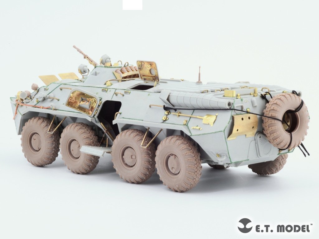 E.T. Model P35-120 Russian BTR-80/80A APC Sagged wheels (Wide) For TRUMPETER Kit 1/35 – Bild 5