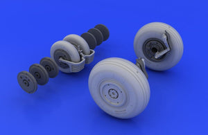 Eduard 648037 MiG-29 wheels 1/48 (Eduard, Academy) – imagen 6
