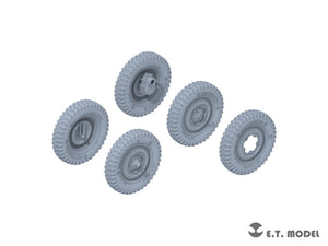 E.T. Model P35-138 WWII German Kübelwagen Type82 Sagged wheels Narrow For TAMIYA Kit 1/35 – Bild 4