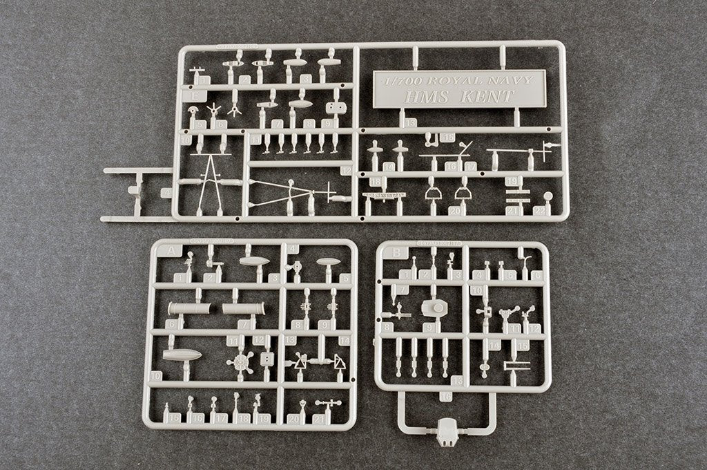 Trumpeter 06735 HMS Kent 1/700 – immagine 10