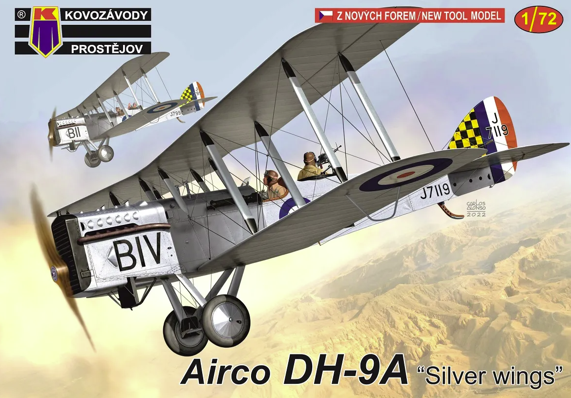 Kovozavody Prostejov KPM0312 Airco DH-9A « Ailes d'argent » 1/72 