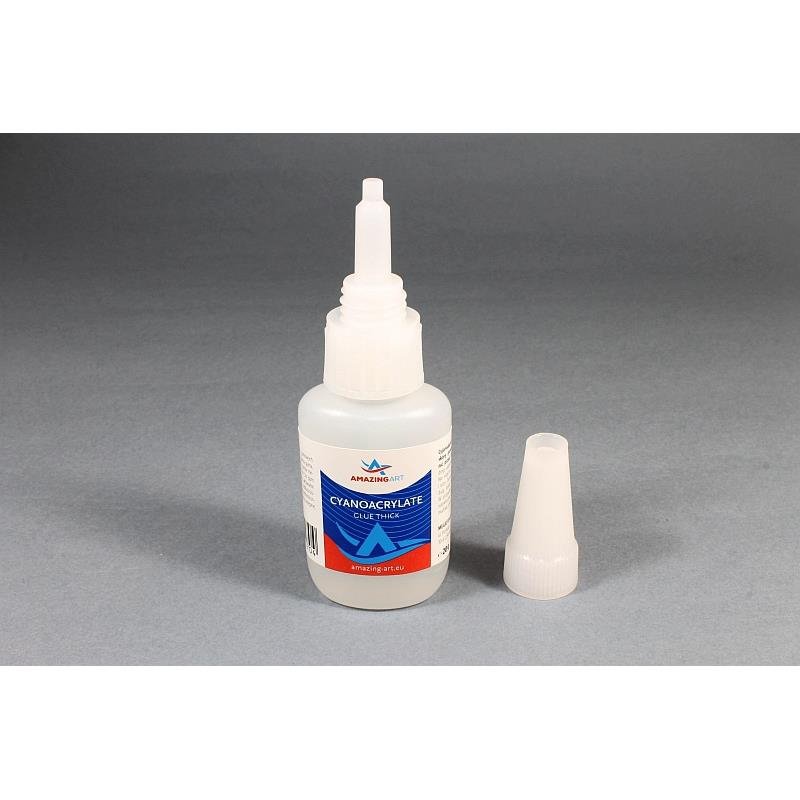 Amazing Art 15597 Cyanoacrylate Glue with Needle 20g - Thin